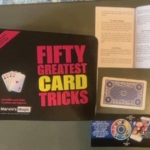 Fifty Greatest Card Tricks Set | Children & Adults Magic Card Set